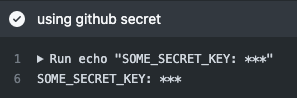 Printing Github Secrets