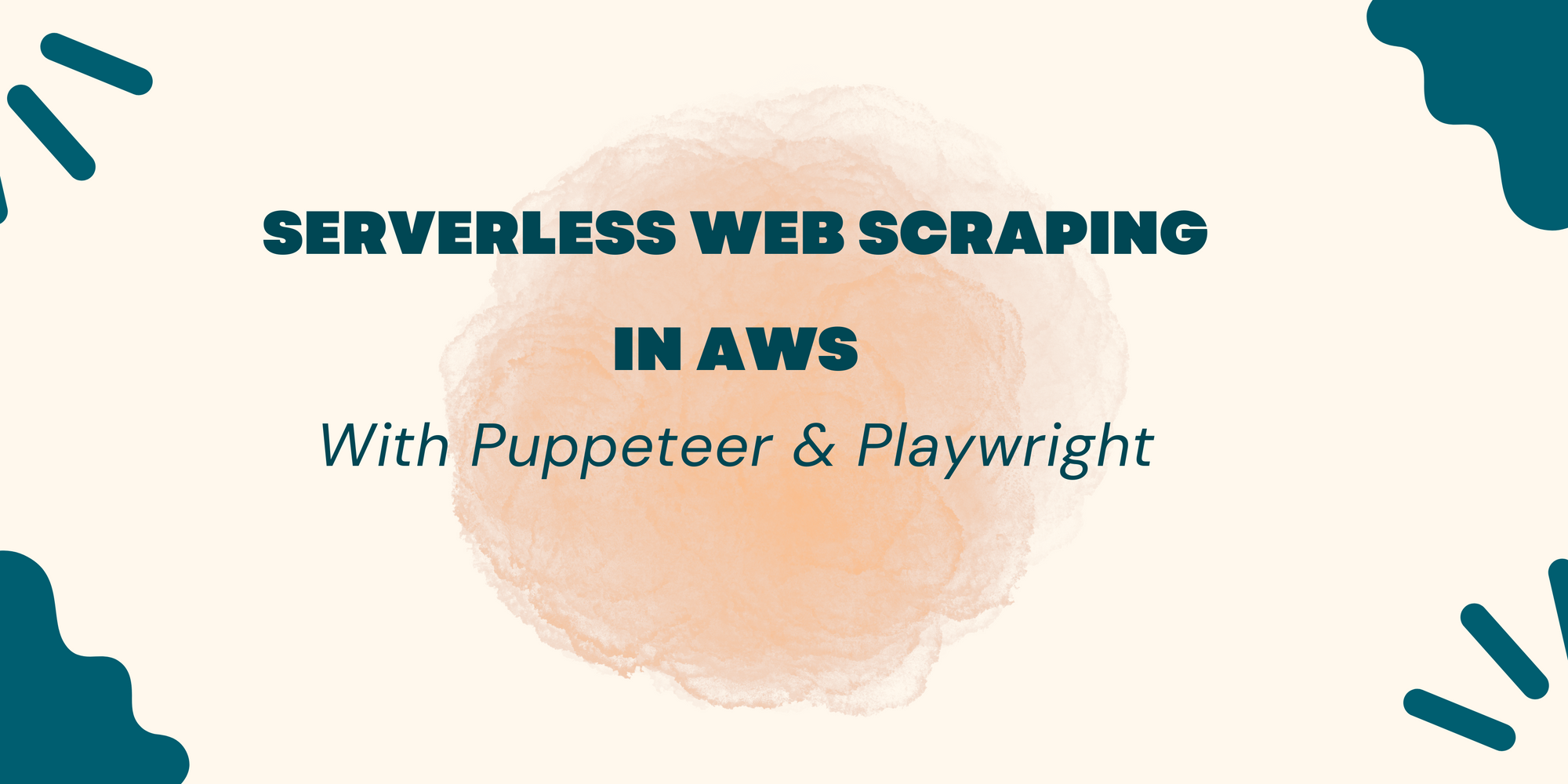 Serverless web scraping in AWS