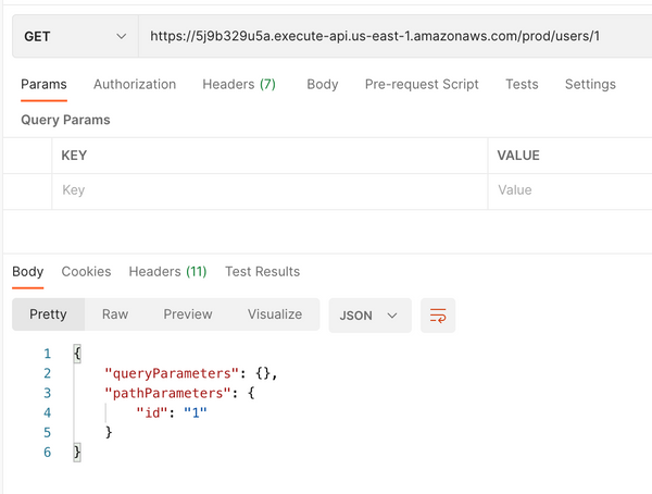Get Query String & Path parameters in Lambda with API Gateway